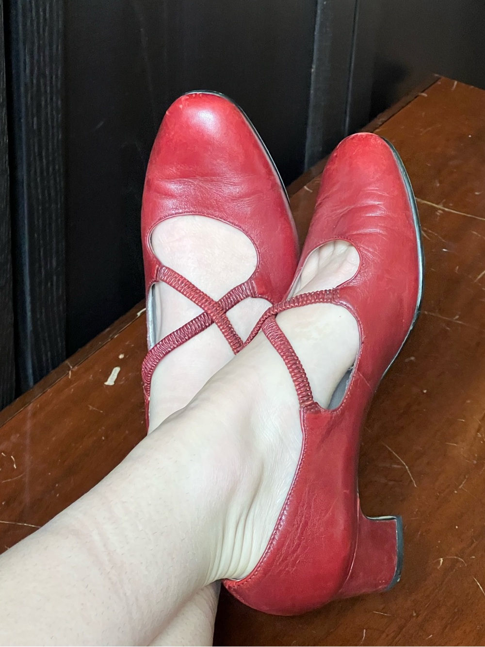 Trotters Demi pumps short heels